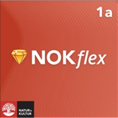 Omslagsbild NOKflex Matematik 5000 Kurs 1a Röd
