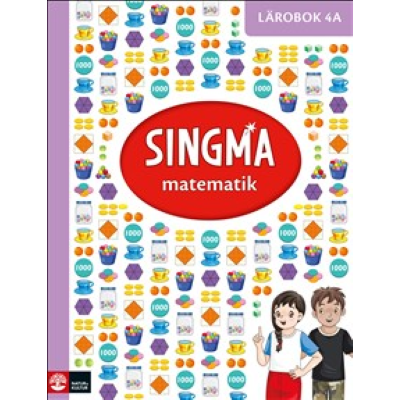 Singma matematik 4A Lärobok.