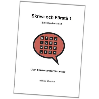 Omslagsbild Skriva och förstå 1 Ljudenliga korta ord