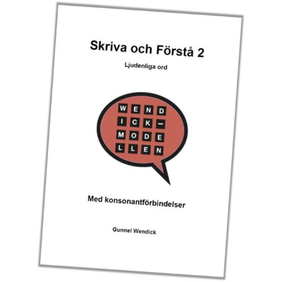 Omslagsbild Skriva och förstå 2 Ljudenliga ord