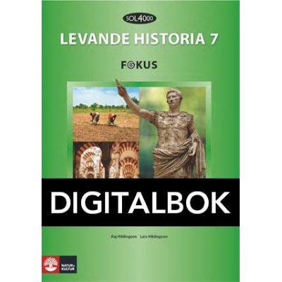SOL 4000 Levande historia 7 Fokus Elevbok Digital.