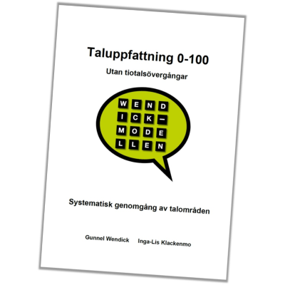 Omslagsbild Taluppfattning 0-100 utan tiotalsövergångar