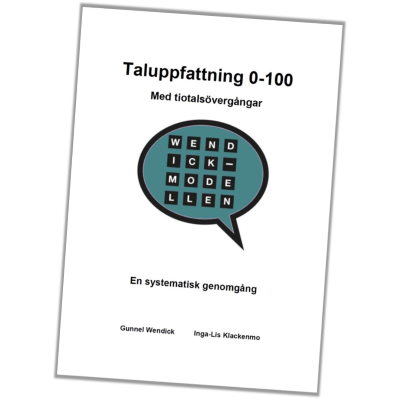 Omslagsbild Taluppfattning 0-100 med tiotalsövergångar