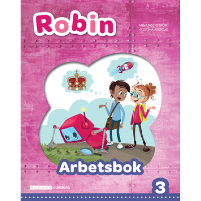 Framsida Robin åk 3 Arbetsbok