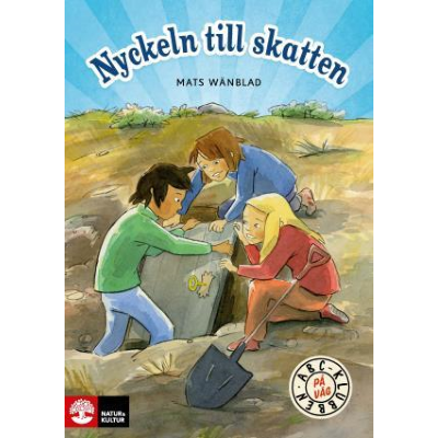 Barn som letar efter en skatt.