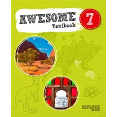 Omslagsbild Awesome English 7 Textbook inkl. ljudfiler och elevwebb