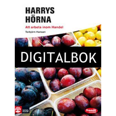 Omslagsbild Framåt Yrkesinriktade böcker Harrys Hörna - Att arbeta inom handel