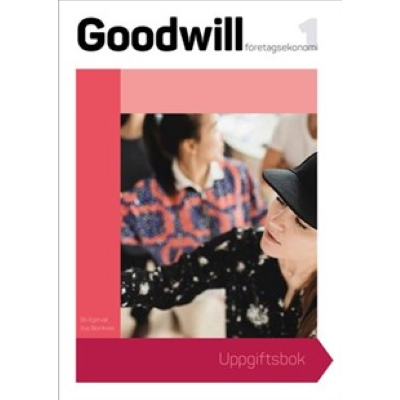 Omslagsbild Goodwill Företagsekonomi 1 Uppgiftsbok andra upplagan