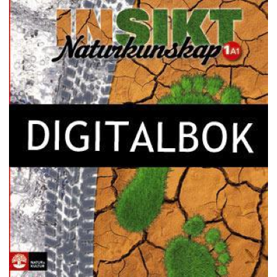 Omslagsbild Insikt Naturkunskap Kurs 1a:1 Lärobok Digital