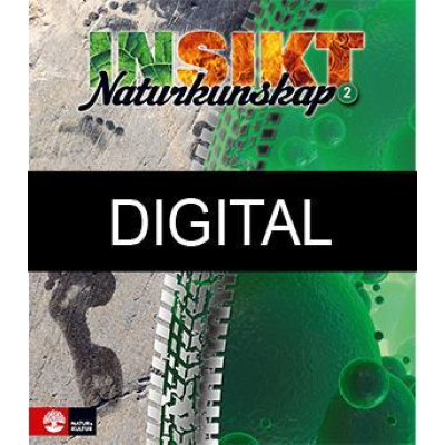 Omslagsbild Insikt Naturkunskap Lärobok 2 Digital