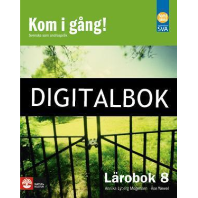 Omslagsbild Kom i gång! Lärobok 8 Digital