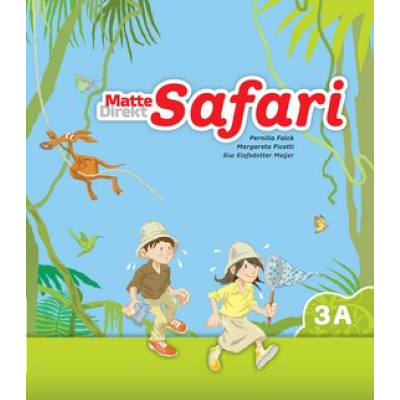 Matte Direkt Safari 3A onlinebok Ny (elevlicens) 1 år.