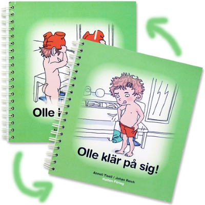 Omslagsbild Olle klär på sig