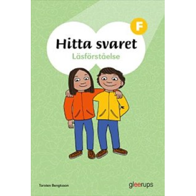 Omslag till Hitta svaret F - Läsförståelse.