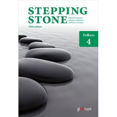 Omslag till Stepping Stone delkurs 4 elevbok.
