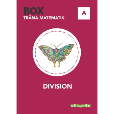 Omslagsbild BOX Träna Matematik Division
