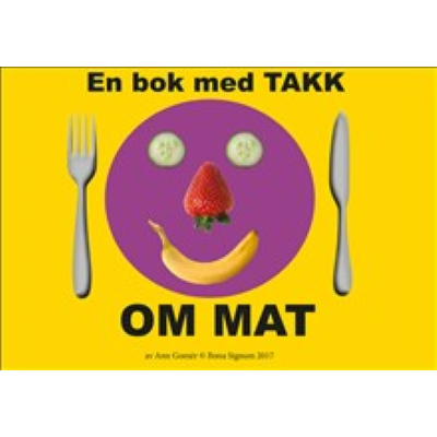 En bok med TAKK om mat.