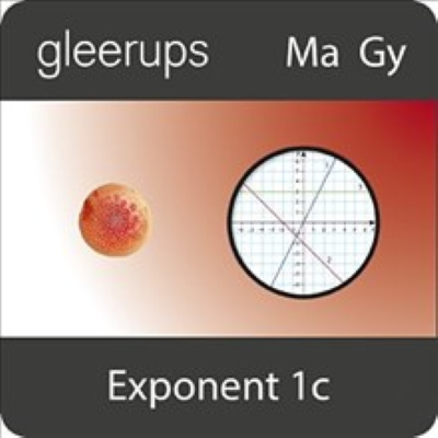 Omslagsbild Gleerups Exponent 1c Digitalt läromedel elevbok