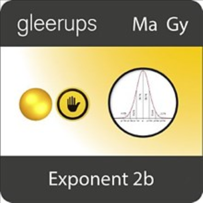 Omslagsbild Gleerups Exponent 2b Digitalt läromedel elevbok