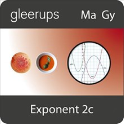 Omslagsbild Gleerups Exponent 2c Digitalt läromedel elevbok