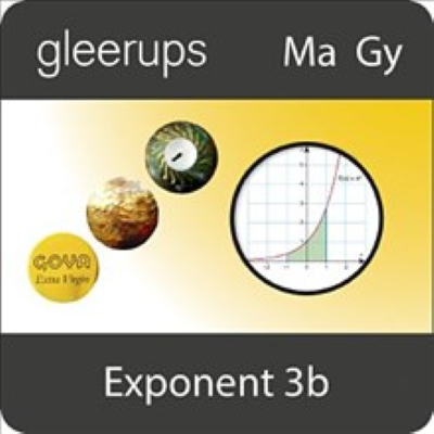 Omslagsbild Gleerups Exponent 3b Digitalt läromedel elevbok