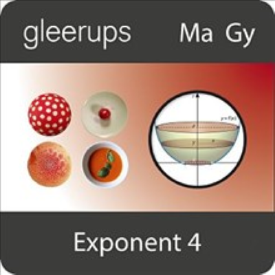 Omslagsbild Gleerups Exponent 4 Digitalt läromedel elevbok