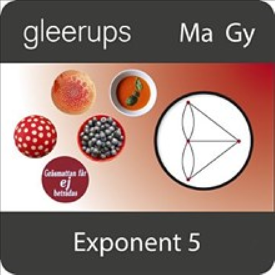 Omslagsbild Gleerups Exponent 5 Digitalt läromedel elevbok
