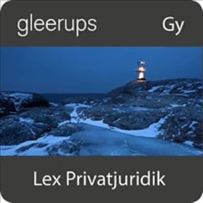 Omslagsbild Gleerups Lex Privatjuridik Digitalt läromedel elevbok