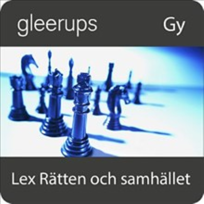 Omslagsbild Gleerups Lex Rätten och samhället Digitalt läromedel