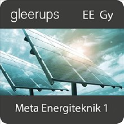 Omslagsbild Gleerups Meta Energiteknik 1 Digitalt läromedel elevbok