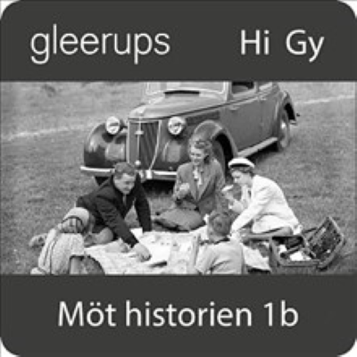 Omslagsbild Gleerups Möt historien 1b Digitalt läromedel