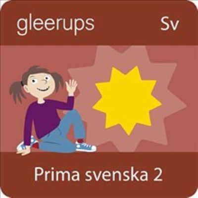 Omslagsbild Gleerups Prima svenska 2 Digitalt läromedel