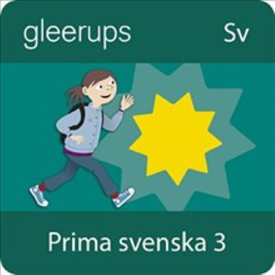 Omslagsbild Gleerups Prima svenska 3 Digitalt läromedel elevbok