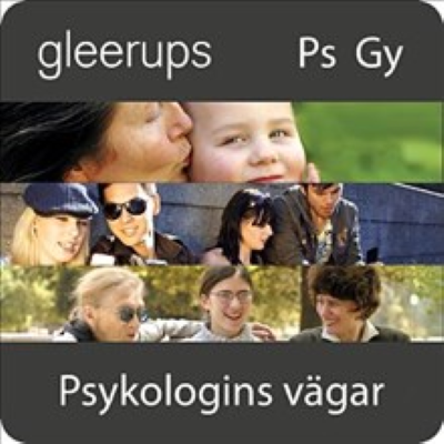 Omslagsbild Gleerups Psykologins vägar Digitalt läromedel
