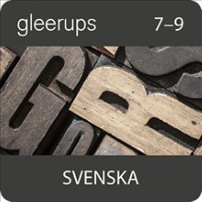 Omslagsbild Gleerups Svenska 7-9 Digitalt läromedel elevbok