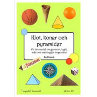 Omslagsbild Klot koner och pyramider kopieringsunderlag