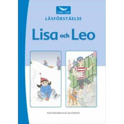 Omslagsbild Läsa Lätt Läsförståelse Lisa och Leo
