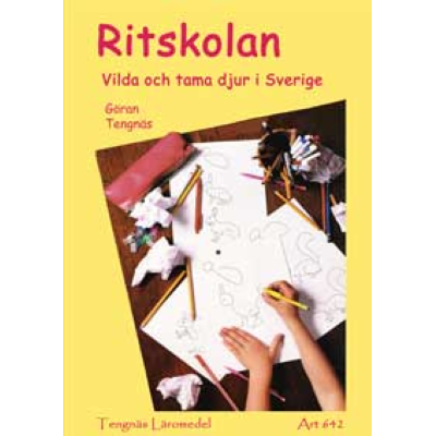 Barn som ritar på stort papper.