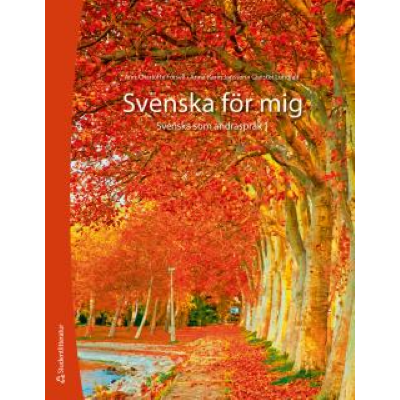 En alle i röda höstfärger.