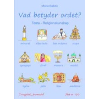 Omslagsbild Vad betyder ordet? - Religionskunskap