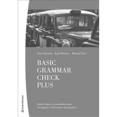 Omslag till Basic Grammar Check Plus Elevhäfte.