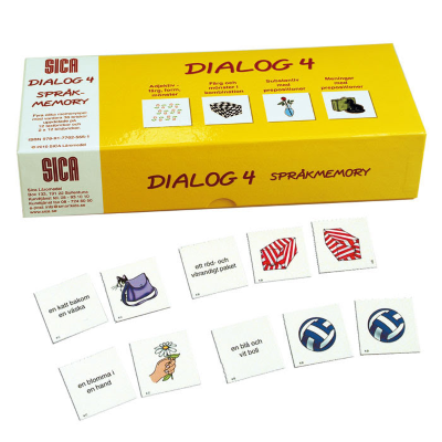Omslag Dialog 4 - Språkmemory.