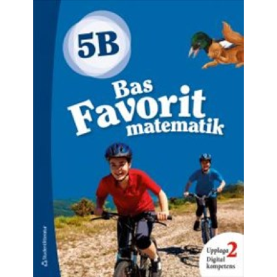 Omslagsbild Bas Favorit matematik 5B Elevpaket - Digitalt + Tryckt