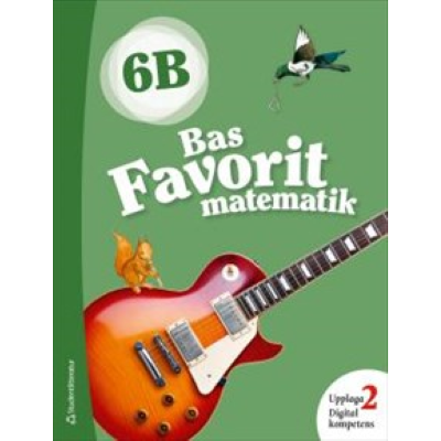 Omslagsbild Bas Favorit matematik 6B Elevpaket - Digitalt + Tryckt