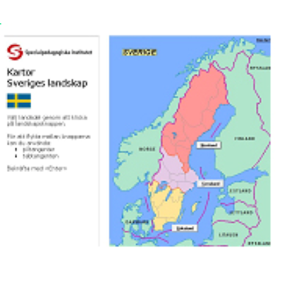 DIGITALA KARTOR - Sveriges landskap och Europa - Hitta läromedel