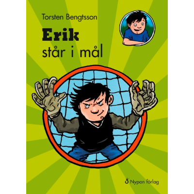 Omslagsbild Erik står i mål