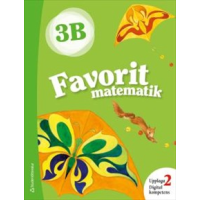 Omslagsbild Favorit matematik 3B Elevpaket - Digitalt + Tryckt