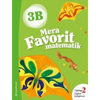 Omslagsbild Mera Favorit matematik 3B Elevpaket - Digitalt + Tryckt