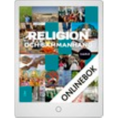 Omslagsbild Religion och sammanhang 1 och 2 Onlinebok