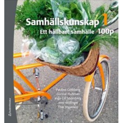 Omslagsbild Samhällskunskap 1 100 p Elevbok (Bok + digital produkt) - Ett hållbart samhälle